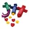 Creativity Street 12 Assorted Patterns Dough Extruders Set